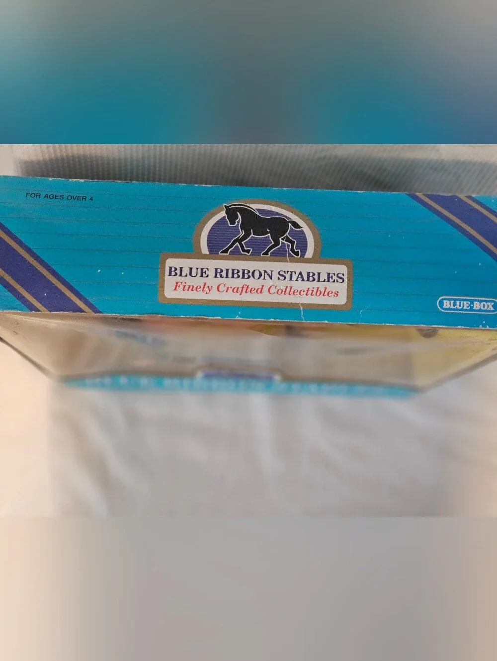 Vintage Blue Box Blue Ribbon Stables Spanish Barb Model Horse #37035 NIB